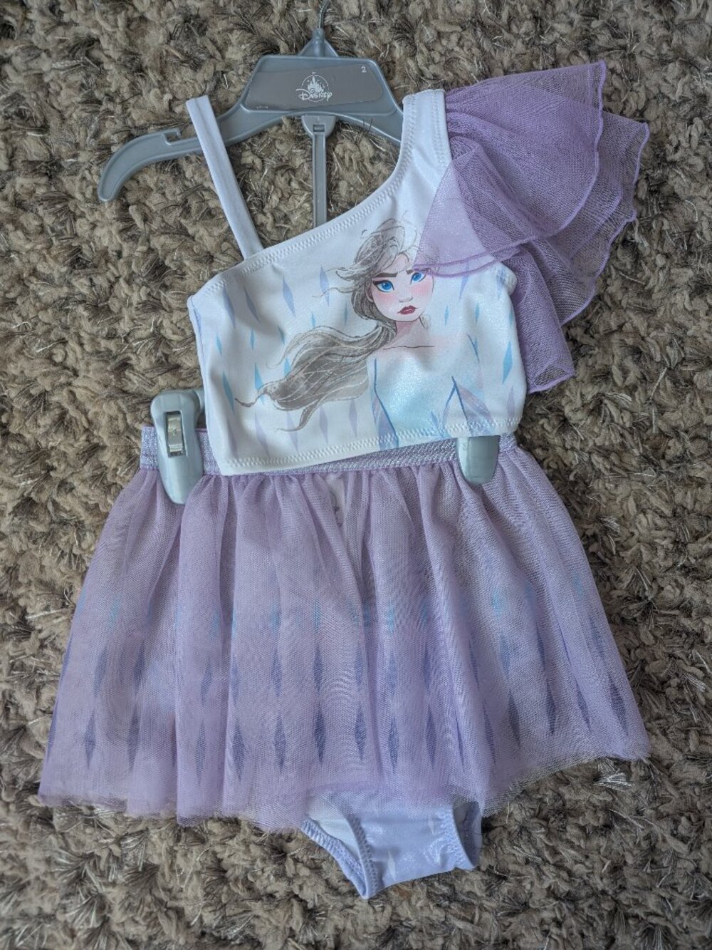 Frozen 3-piece toddler swimsuit
